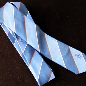 SUMMER GIVE AWAY SALE!  Penquin Blue Rep Tie, Skinny MOD